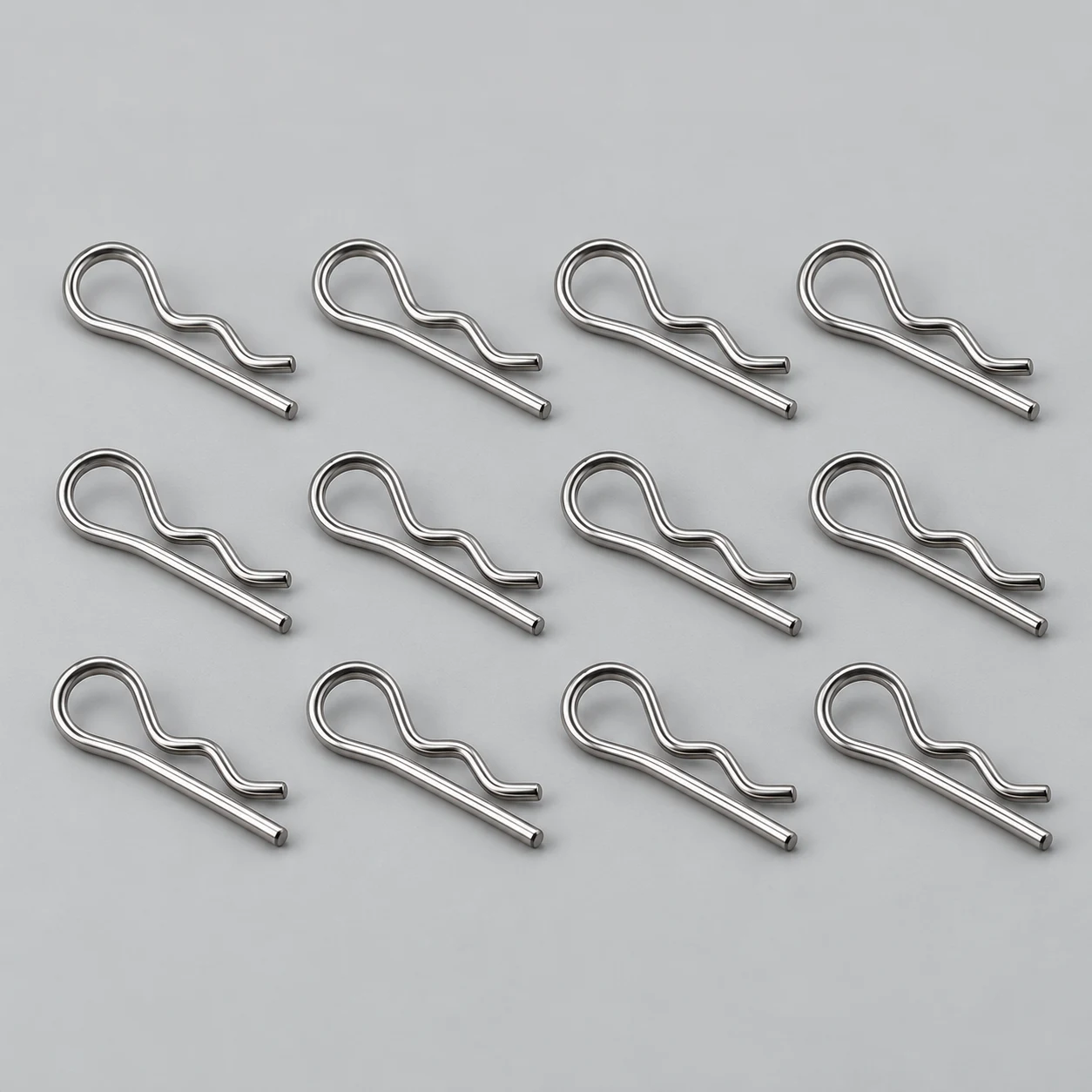 Body clip twelve-pack